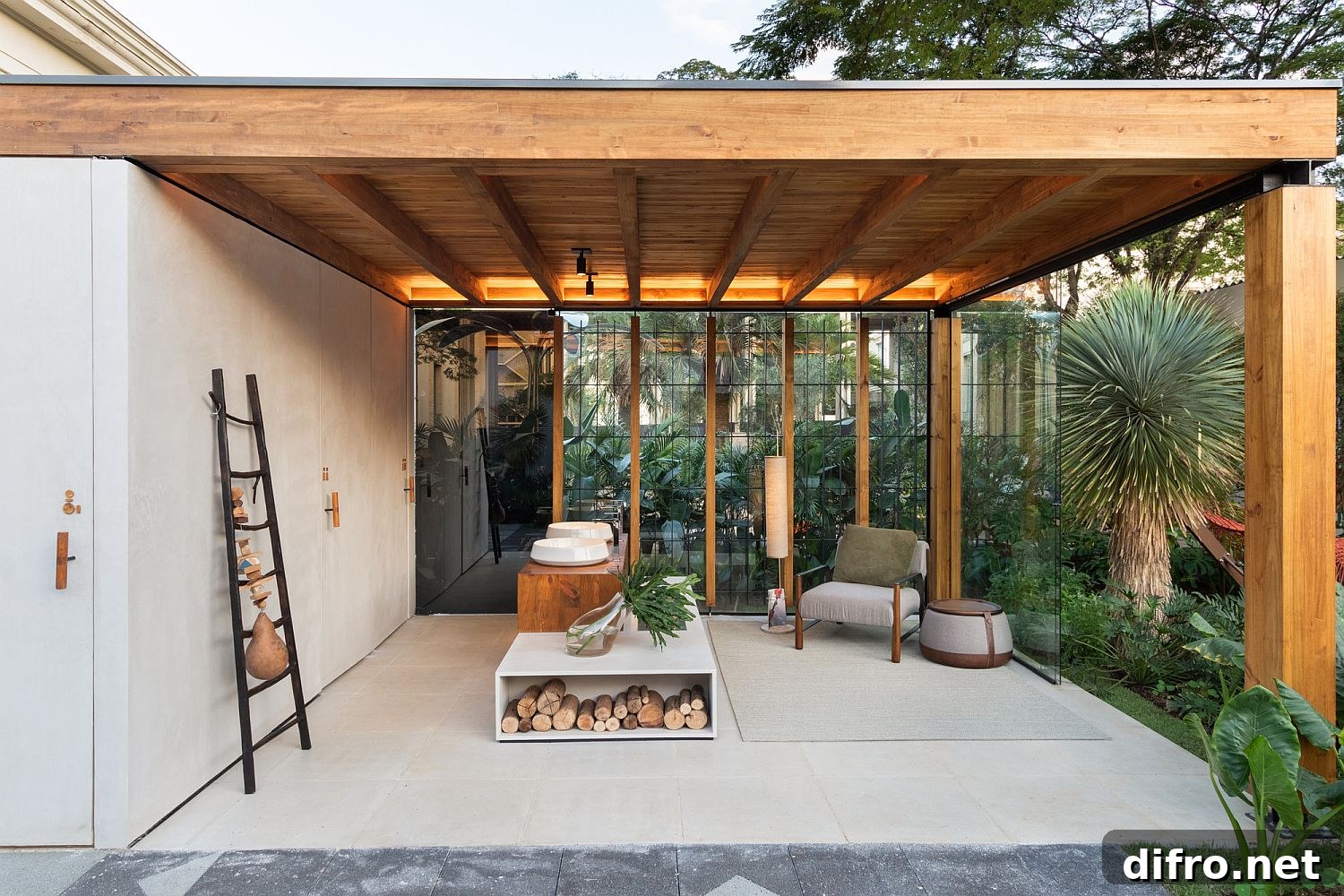 Gorgeous Nohara Terrace designed by Lucas Takaoka in Sao Paulo