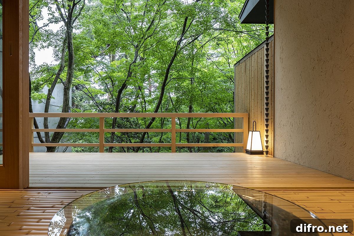 Finding the balance between outdoor and indoor living at the Japanese home