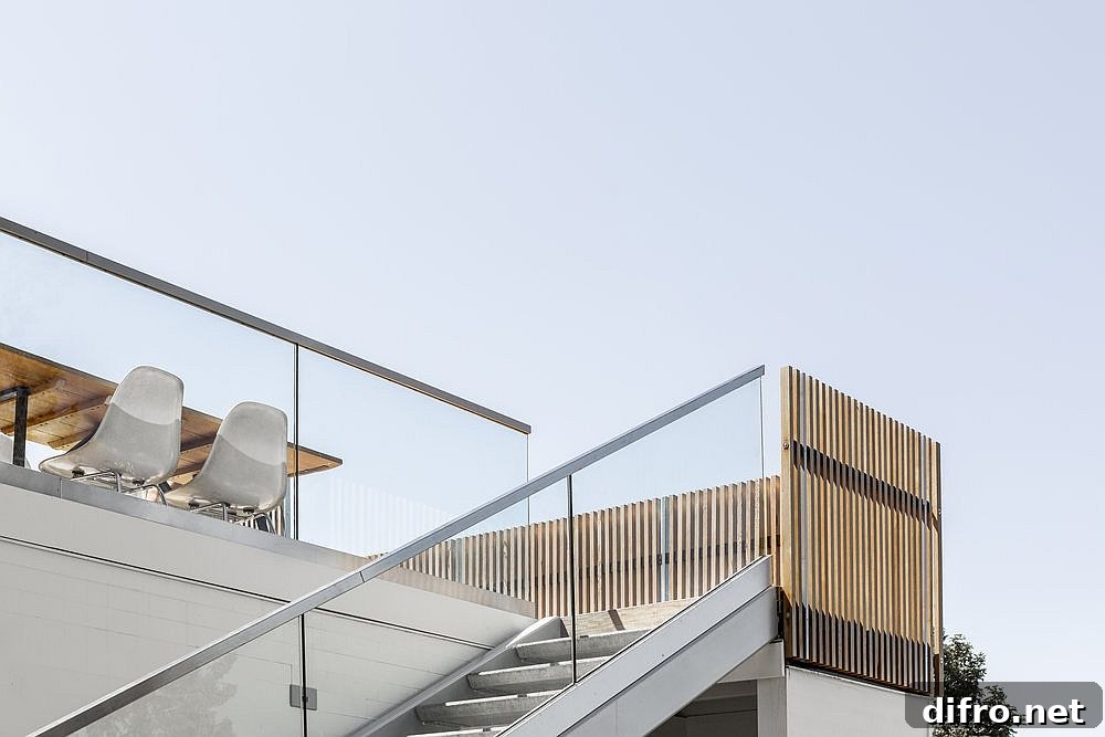 Private wooden deck