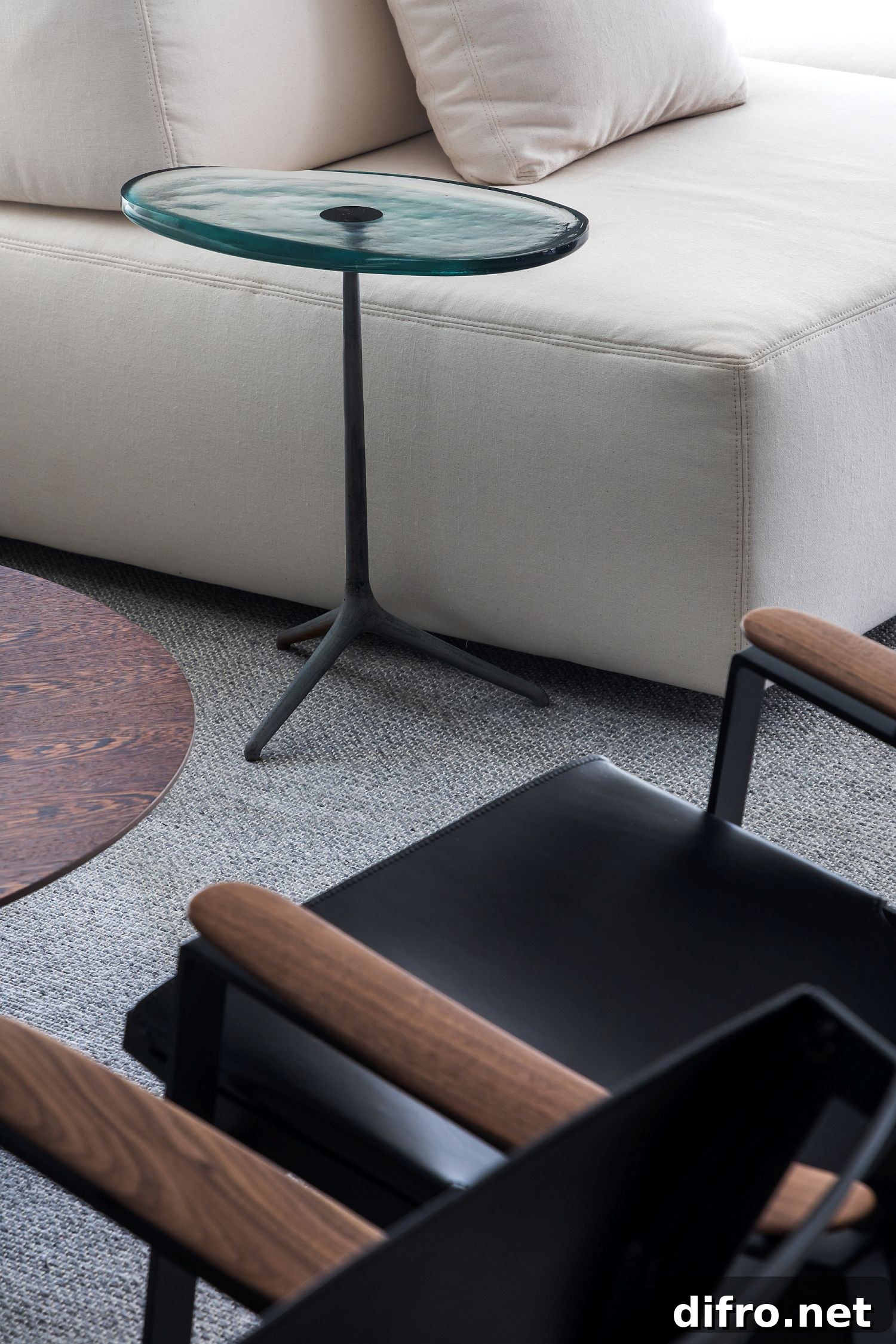 Decor designed by Jader Almeida steals the show inside the home
