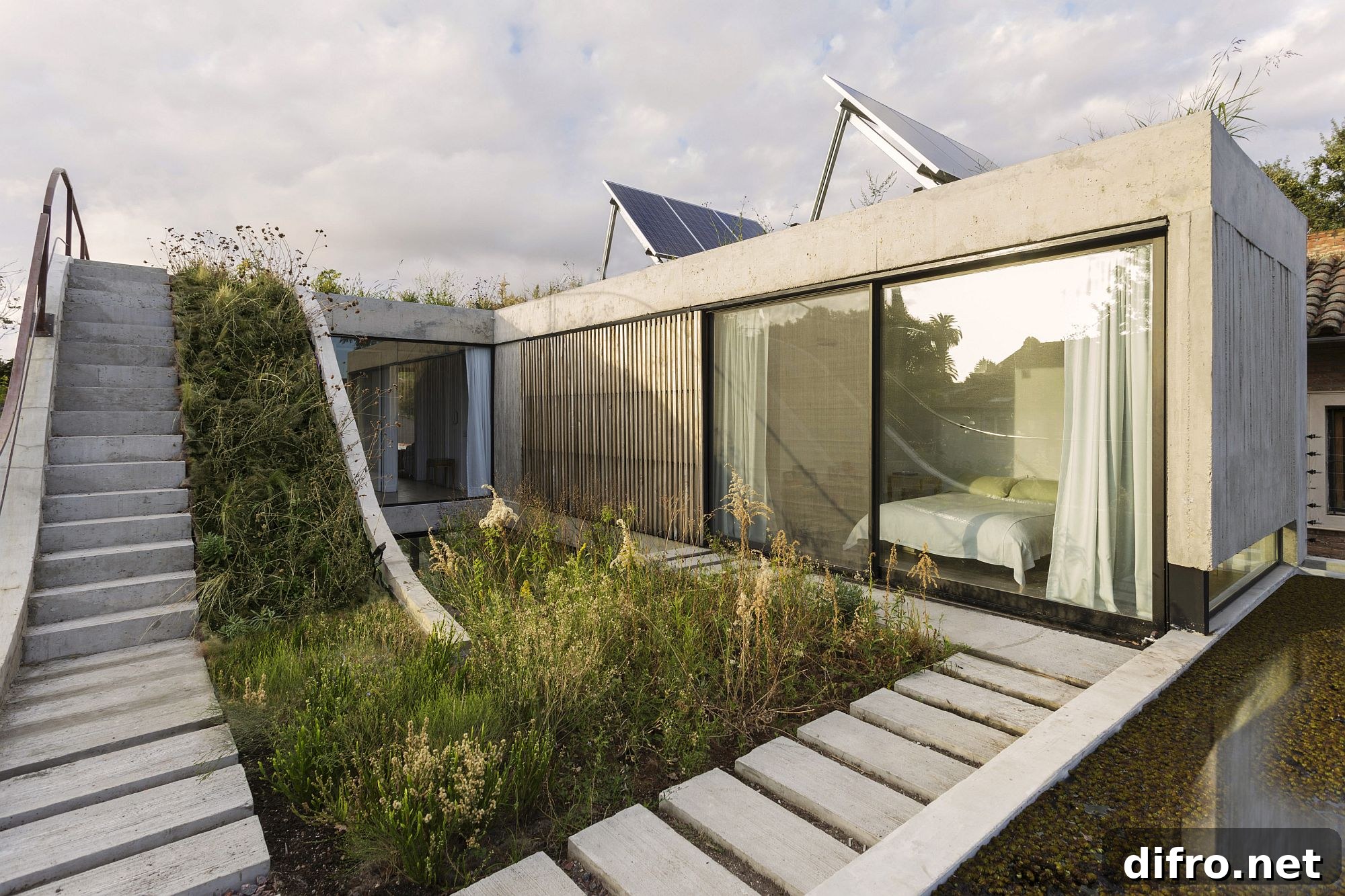 Multi-level garden adds eco-friendly appeal