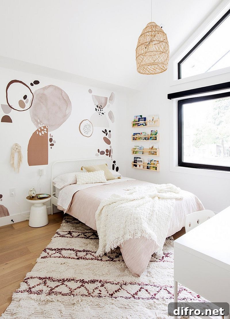 Adaptable kids' bedroom theme