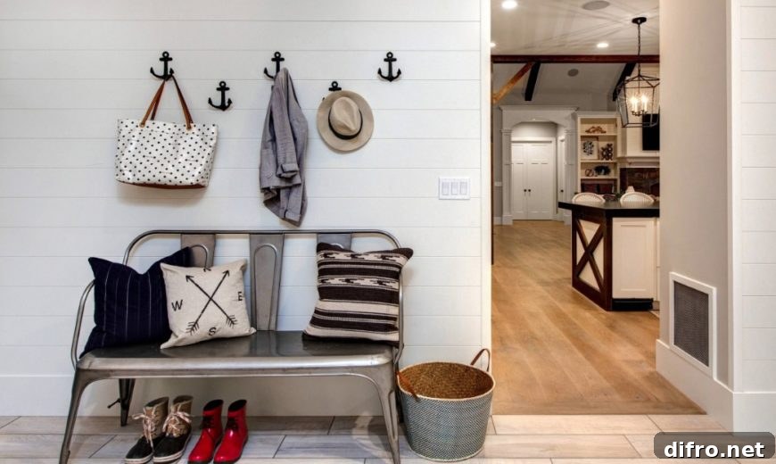 Modern shiplap with wider boards