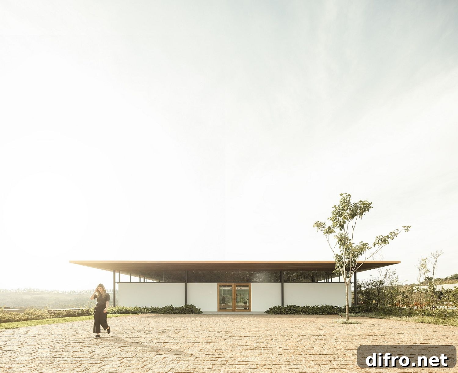 Modern architectural design of Bela Vista House