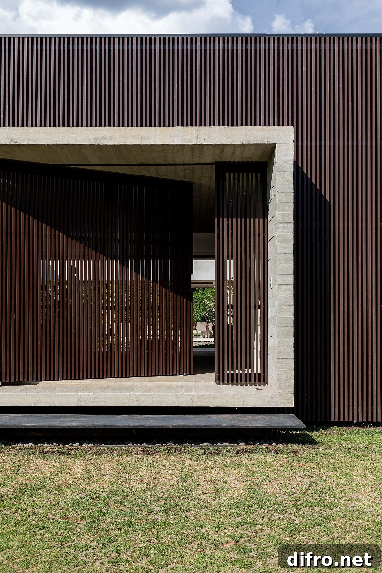 Smart minimal and modern design throughout the house