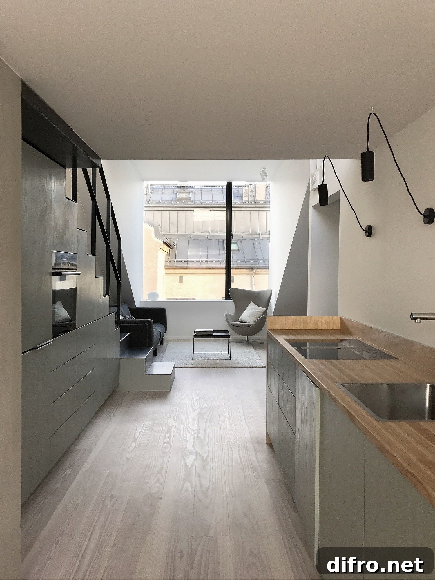 Smart kitchen and dining area