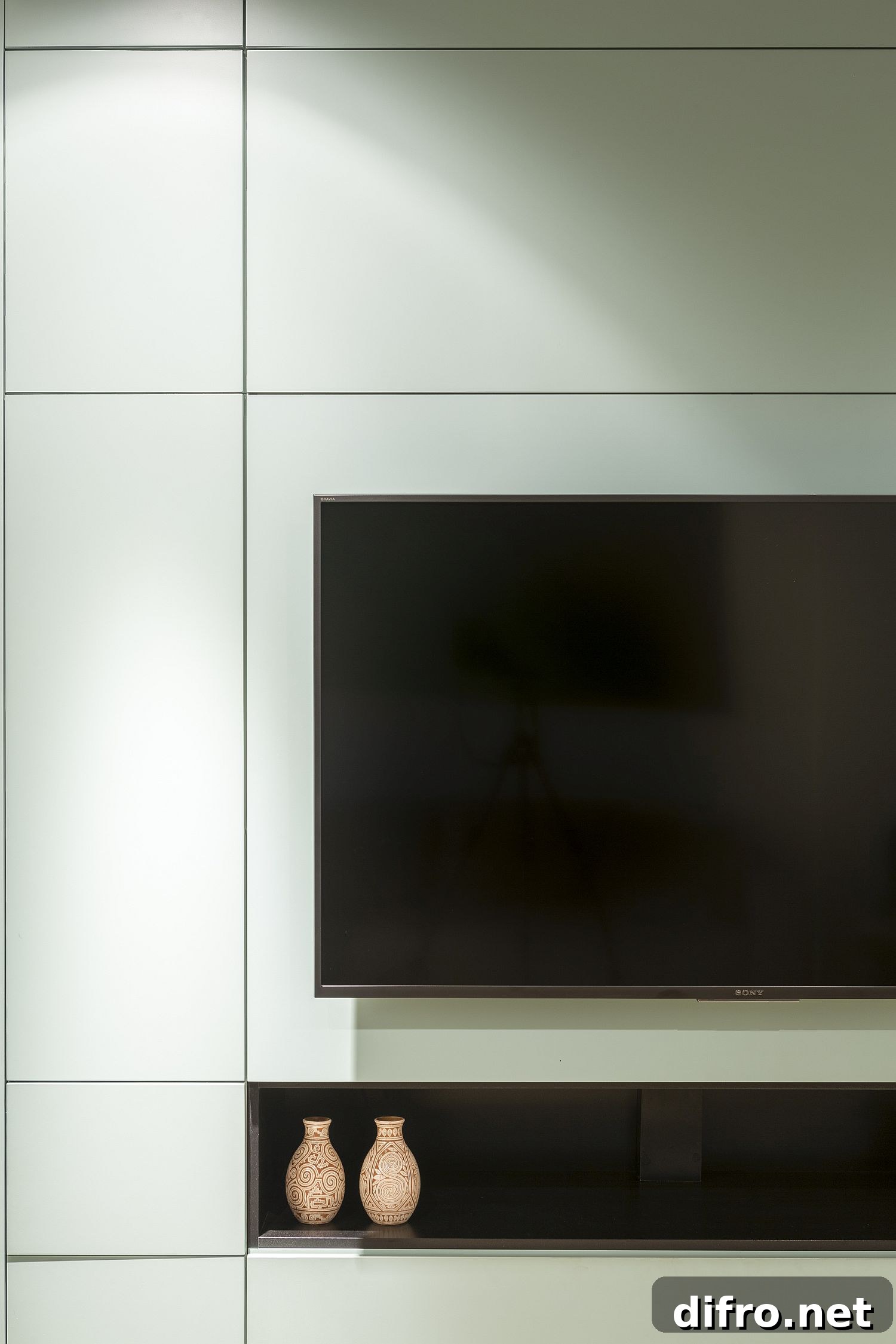 Television and entertainment integrated into the multifunctional cabinet