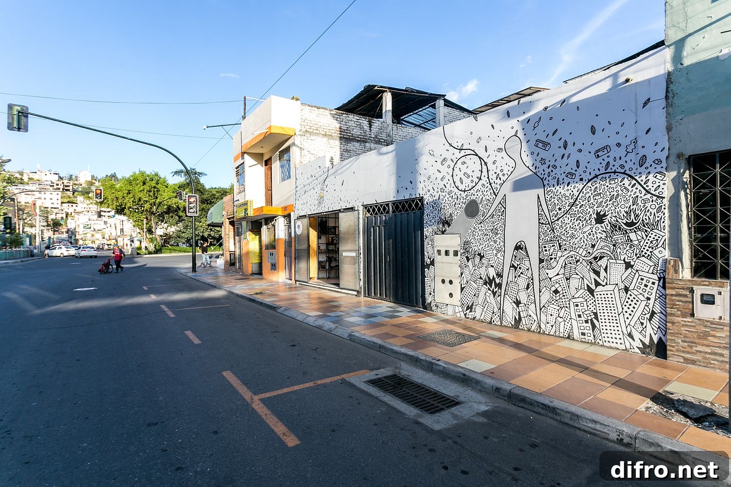 Gorgeous and space-savvy FB+ estudio Office street facade