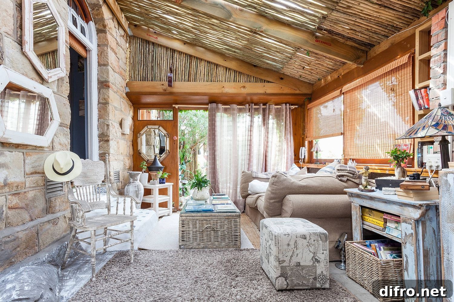Innovative tropical living room