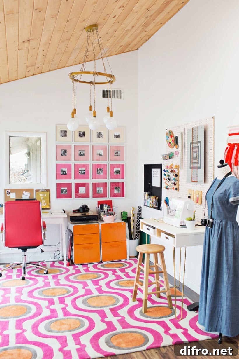 Ombre Wall Ideas for Large and Small Rooms 5 Ombre gallery wall