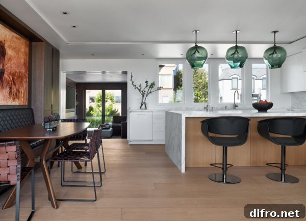 Modern kitchen countertop