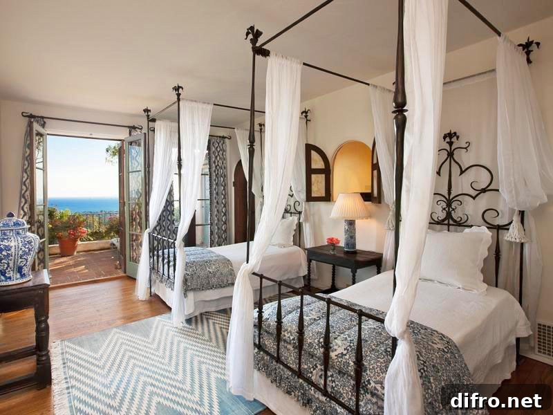 Ornate canopy beds suitable for teens