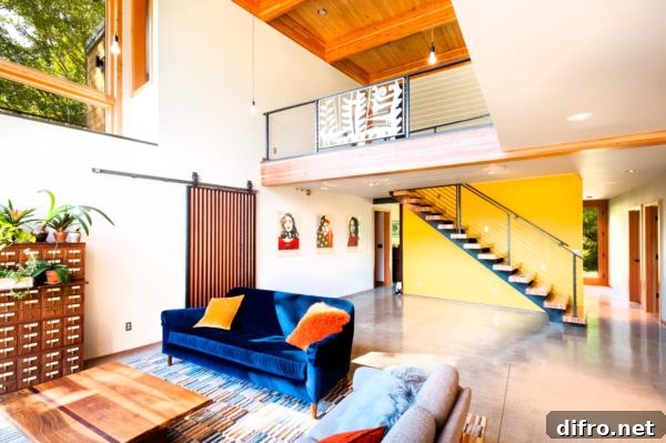 Musician House interior
