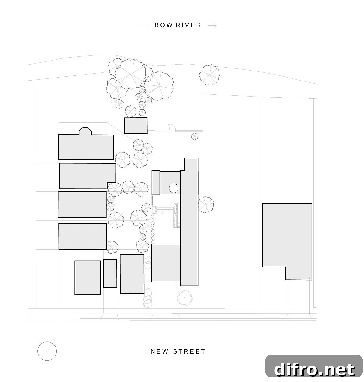 Design plan of the New House in Canada