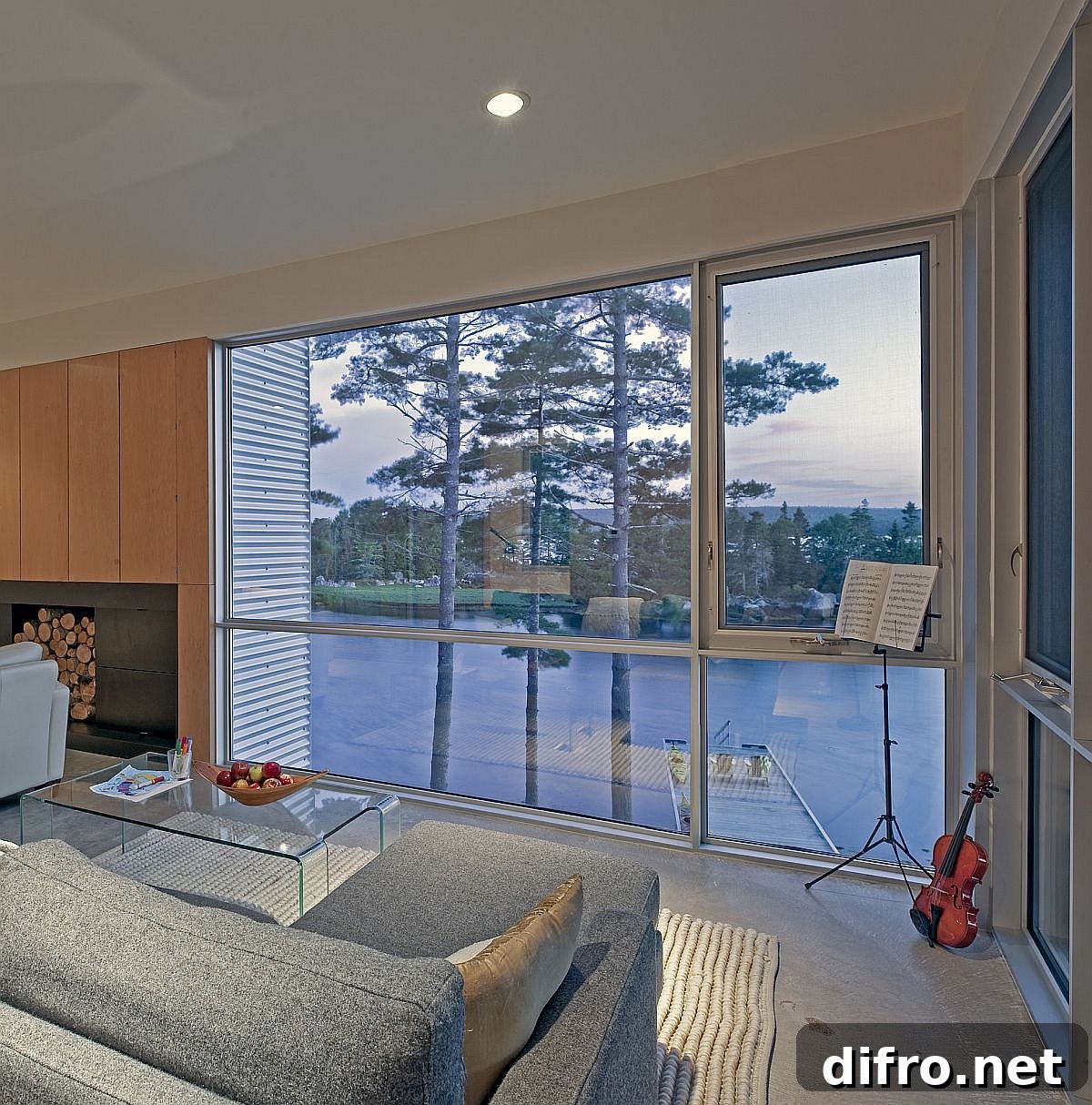 Sea views from Bridge House