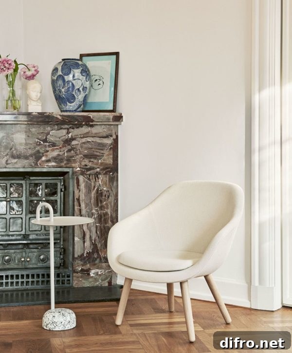 Minimal lounge chair from the About A Chair collection