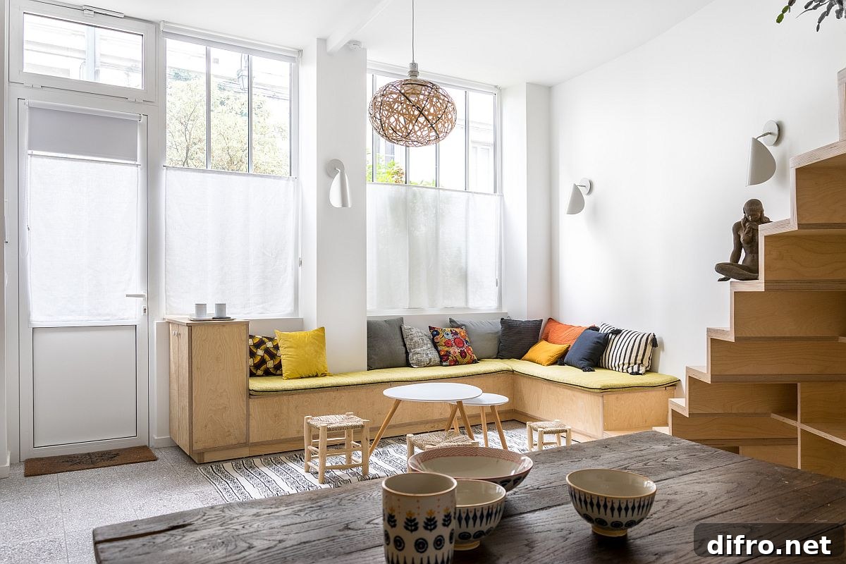 Decorating with accent pillows in different colors is easy and inexpensive