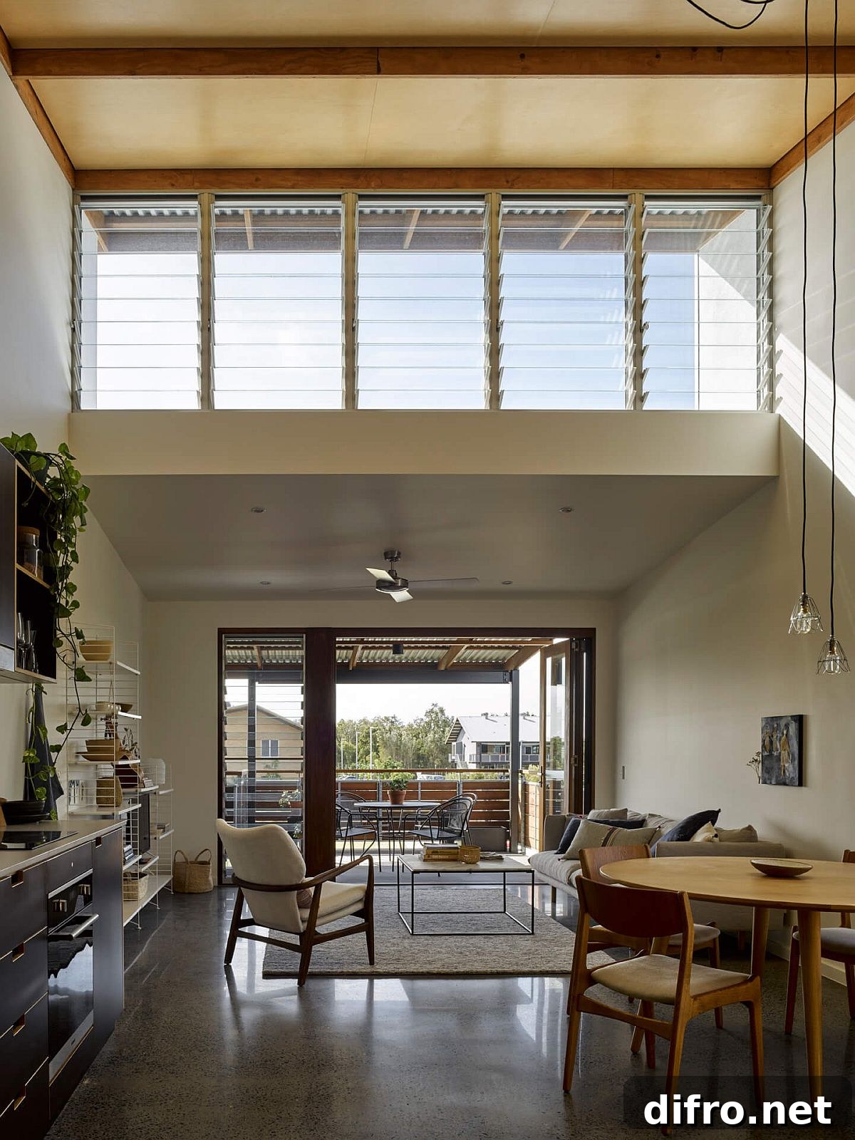 Lower level office space can be used in many ways