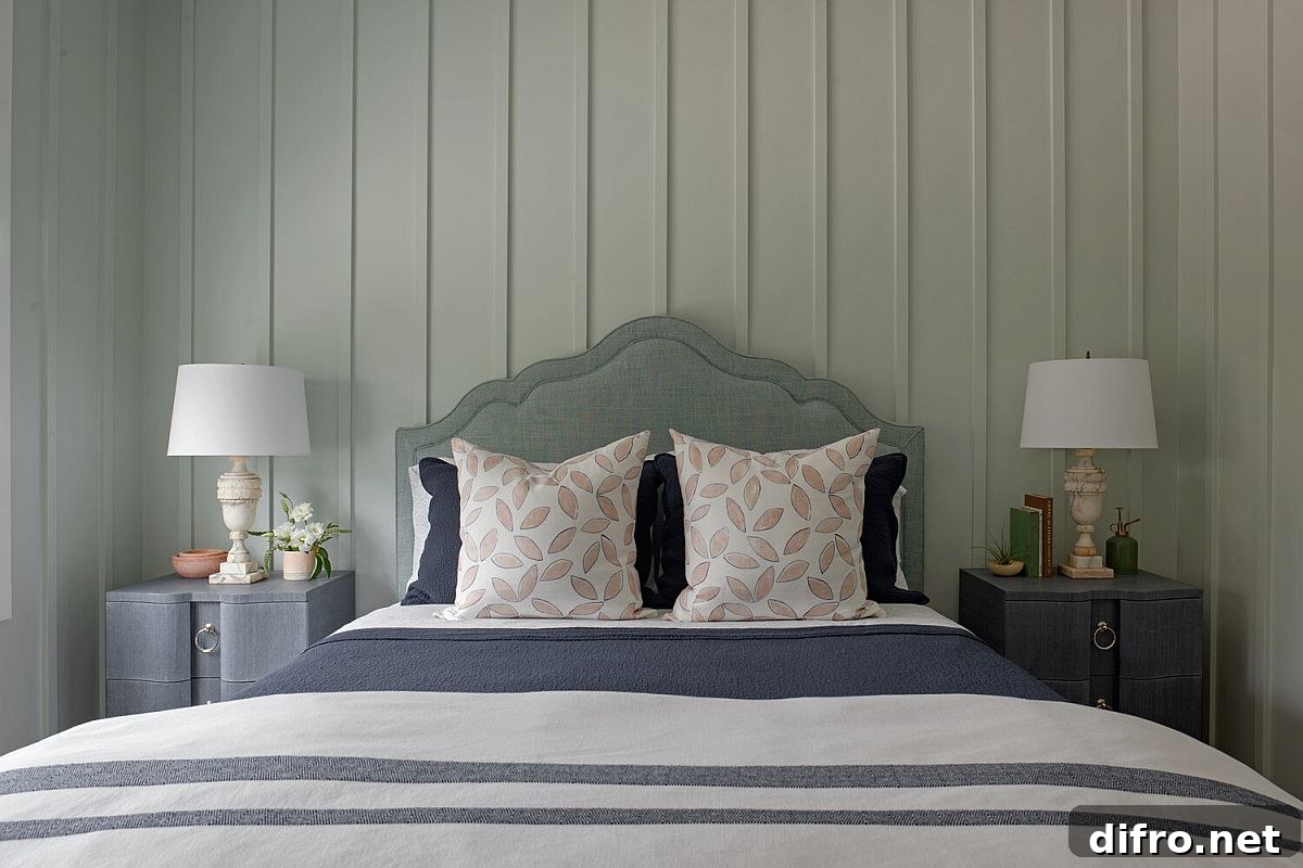 Pastel bedroom details
