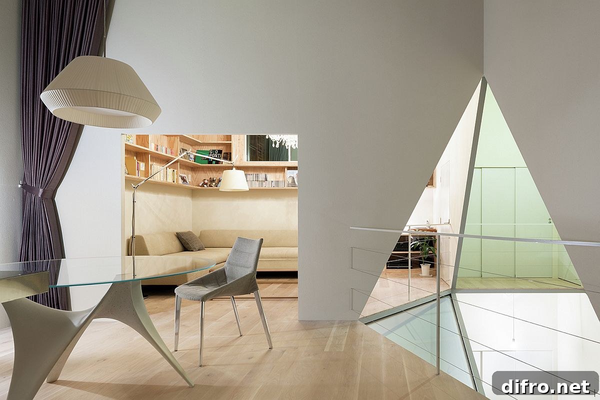 Geometric openings bring style and light to rooms