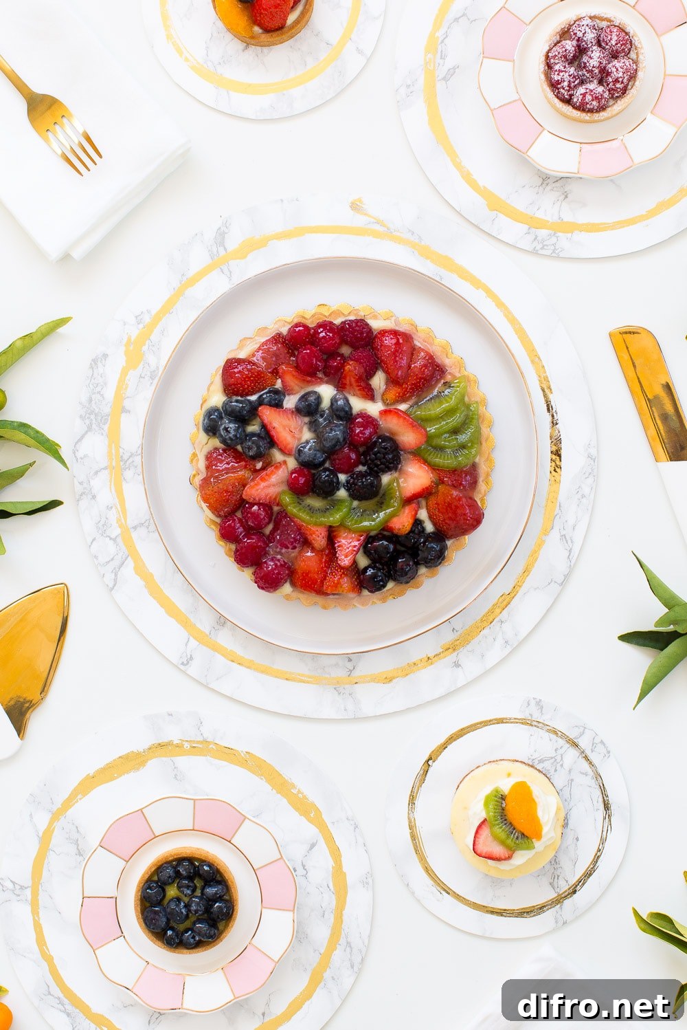 Decorative marble plates