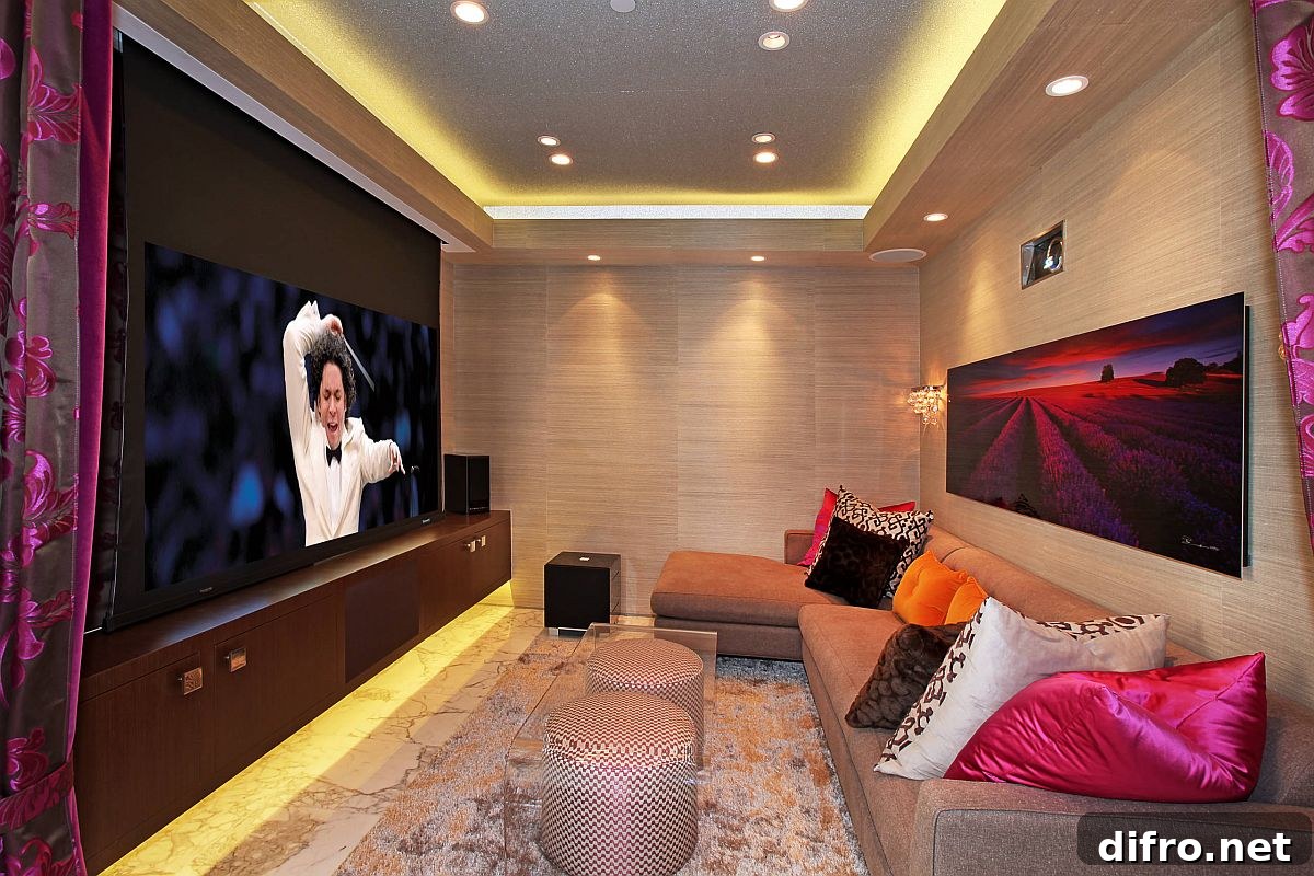 Modern technology allows you to create a smart home theater in the tiniest of rooms with ease.