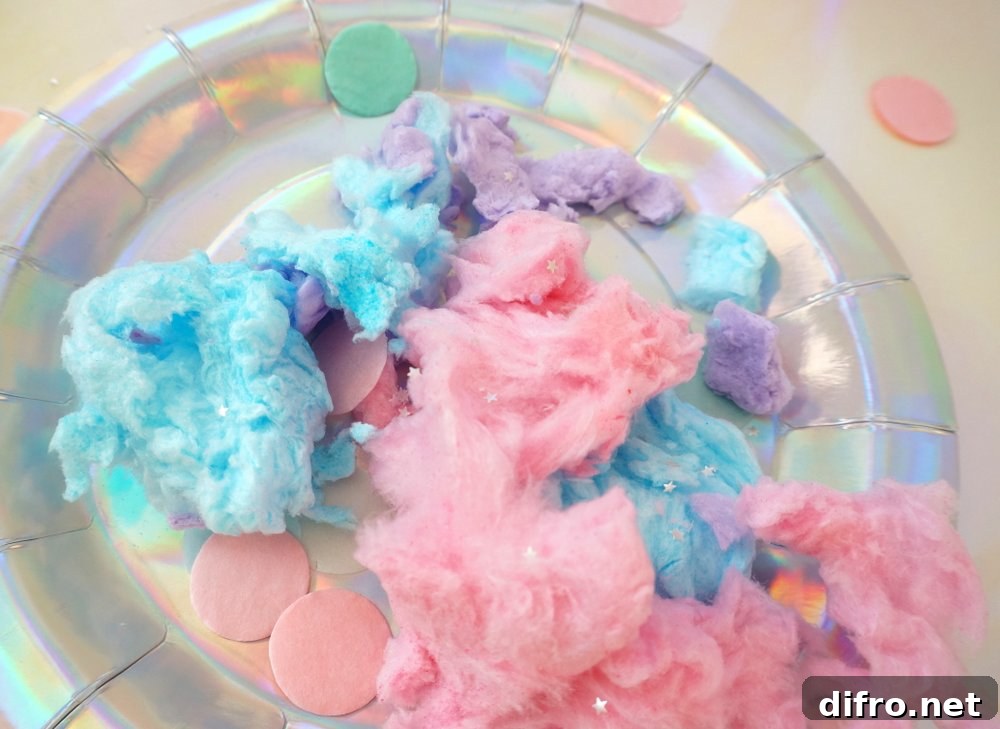Pastel party still life
