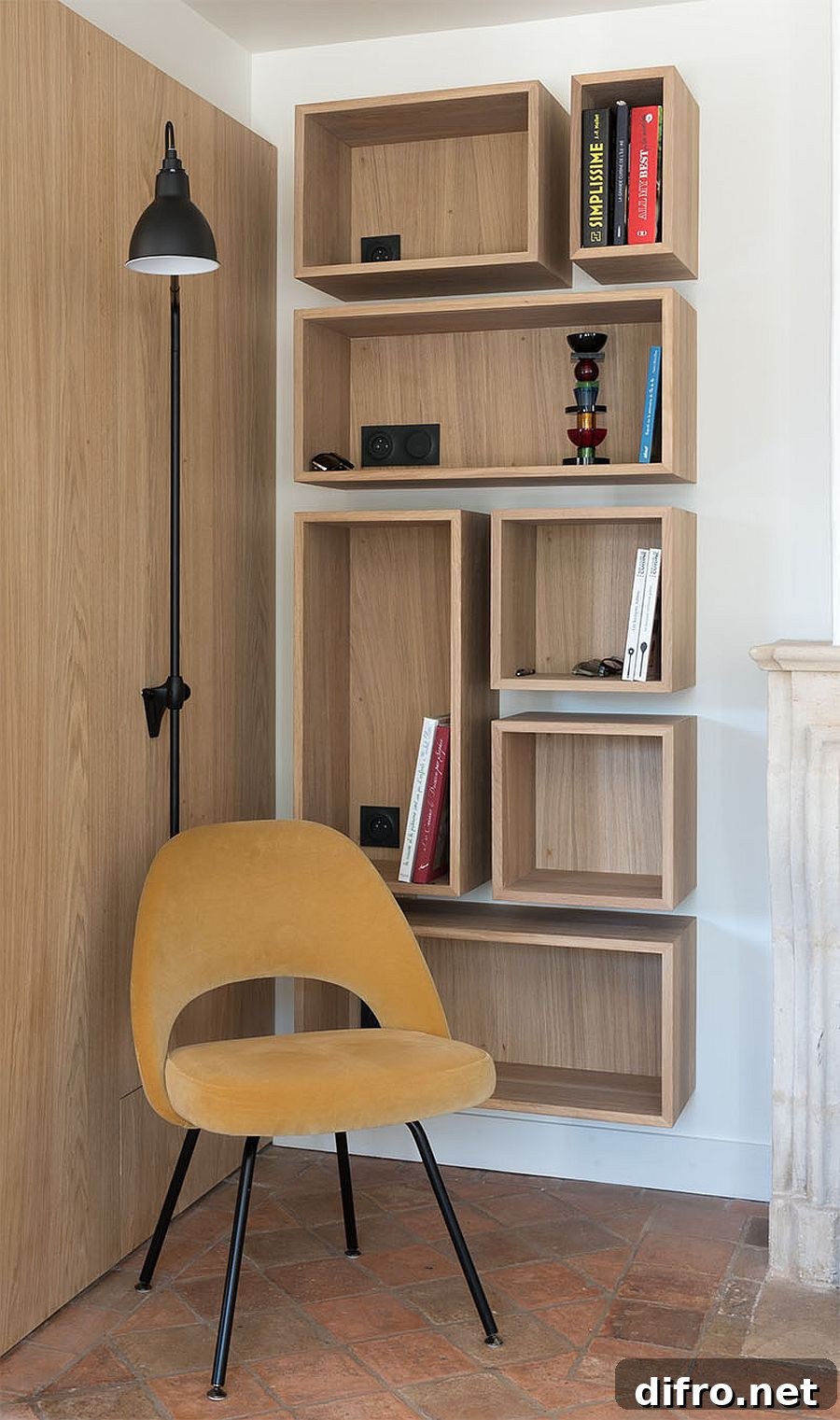 Space-savvy oak boxes that fit almost anywhere