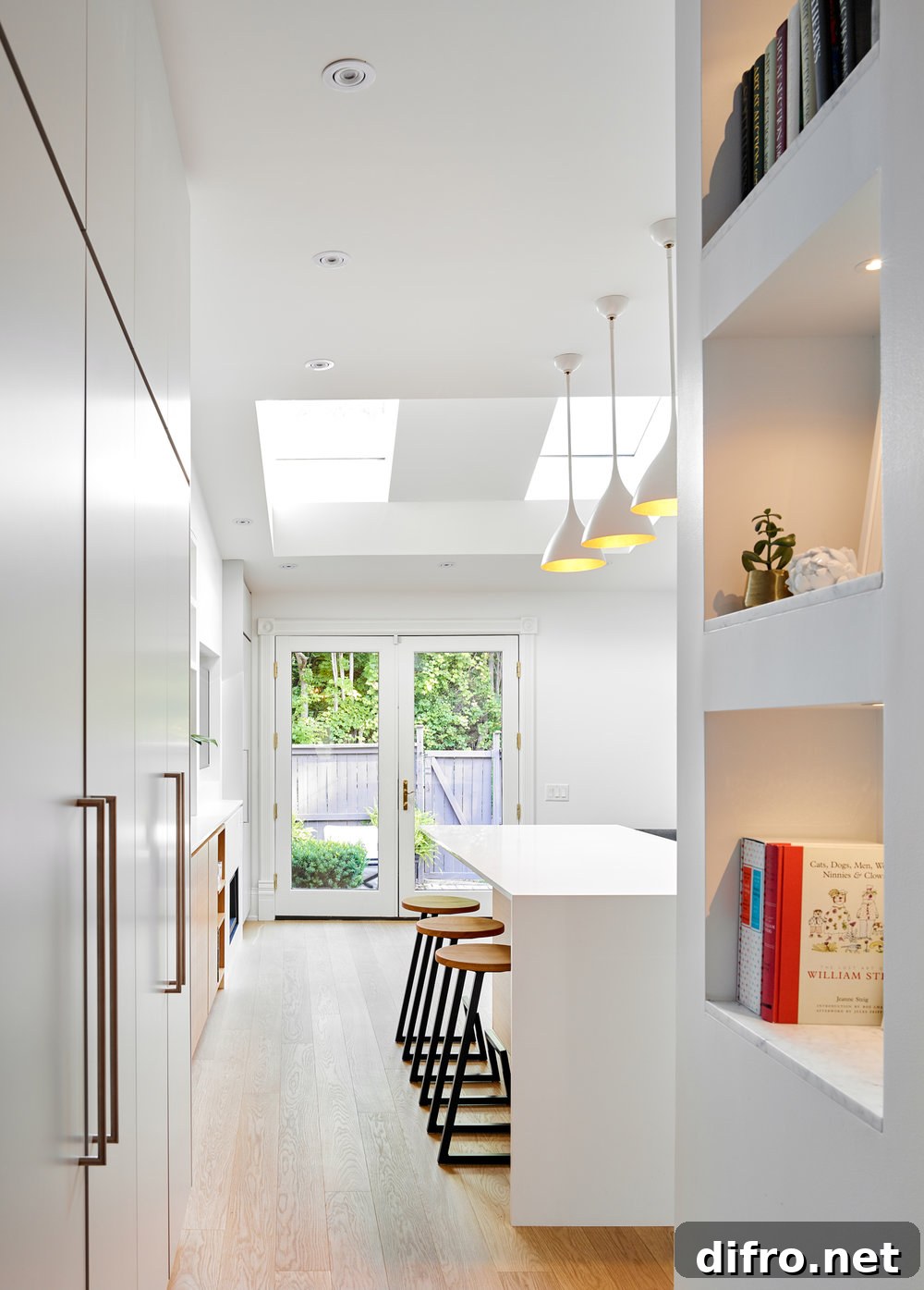 Bright kitchen and dining room with ample natural light