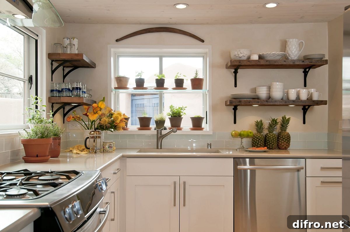 Herb garden by the window