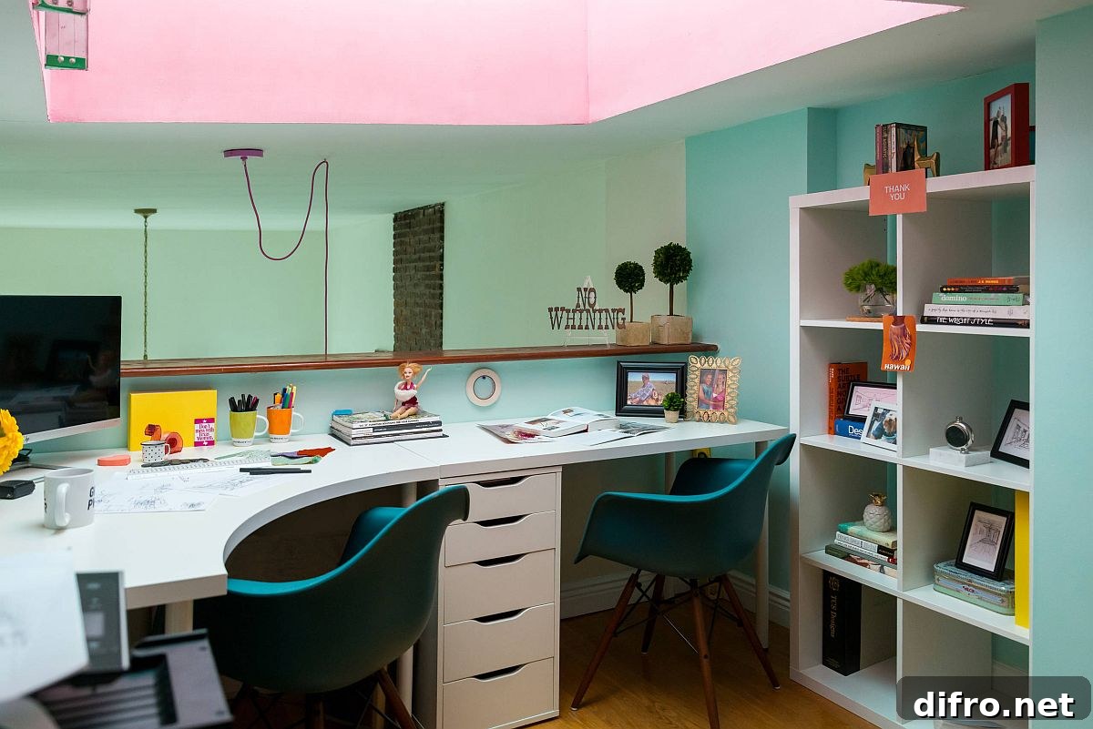 Loft level workspace