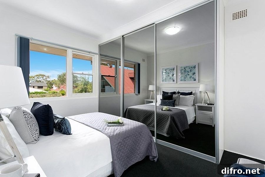 Finding the right look for your bedroom with mirrored closet doors