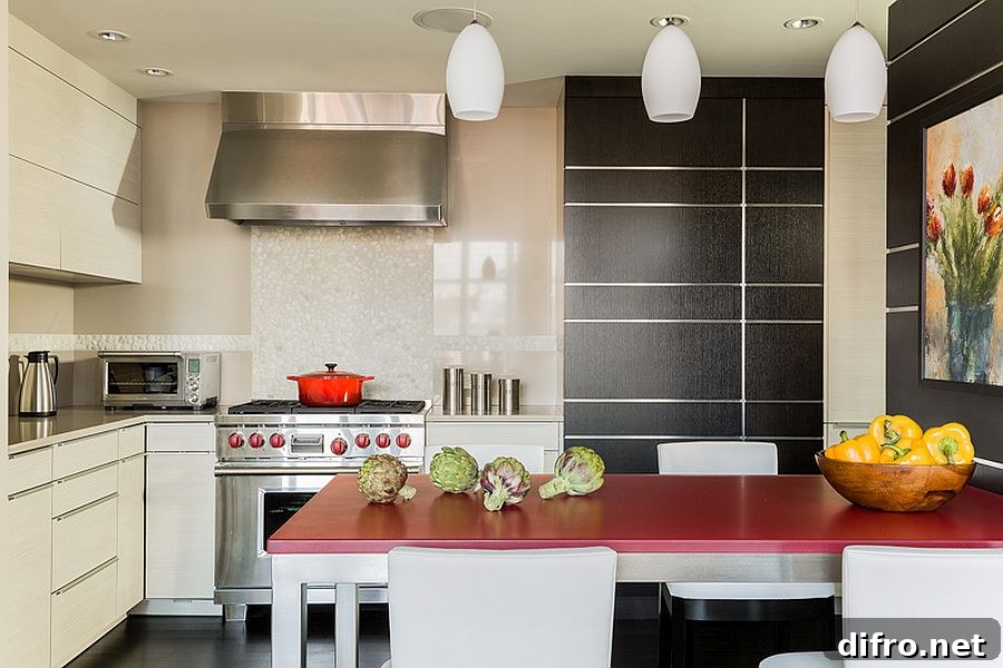 Revamped interior with a functional kitchen