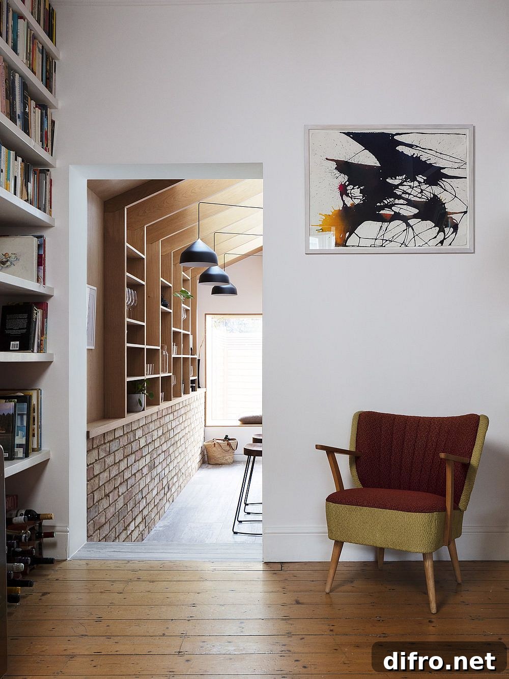 Extended Victorian terrace house