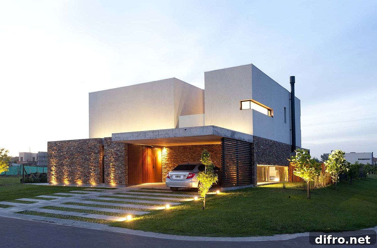 Lighting brings coziness to the contemporary home with refined design