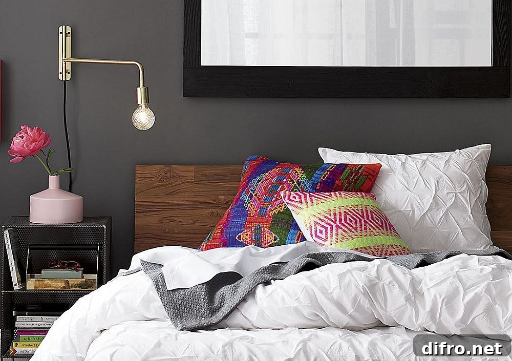 Cheerful accent pillows