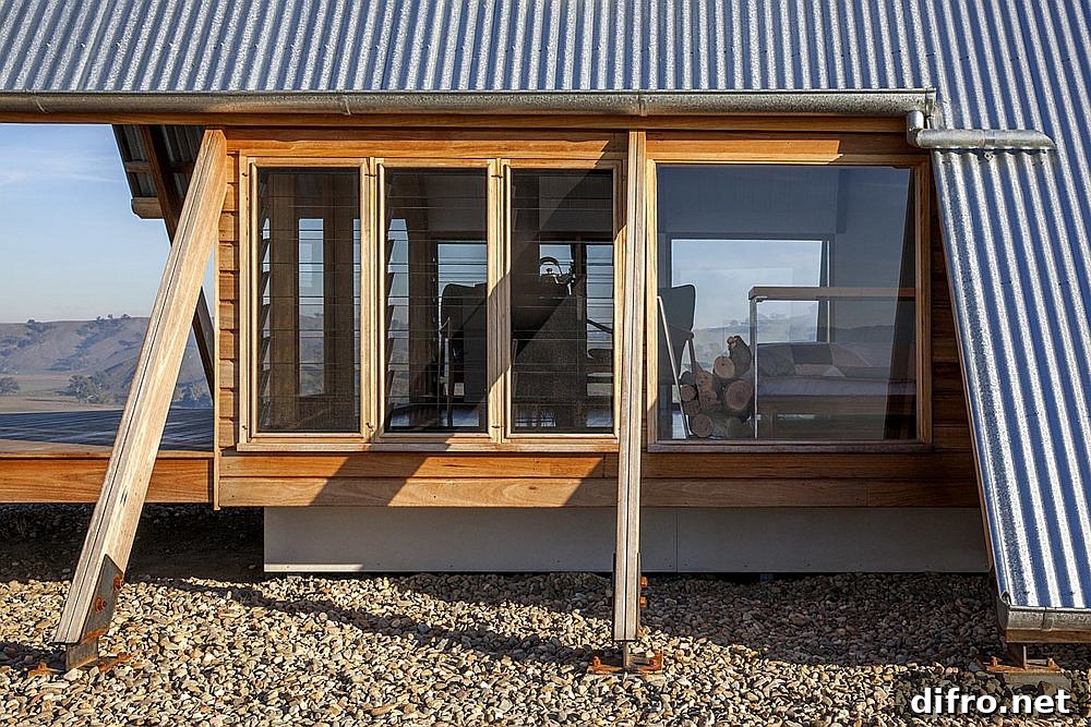 Smart and sustainable design of the cabin in the outback