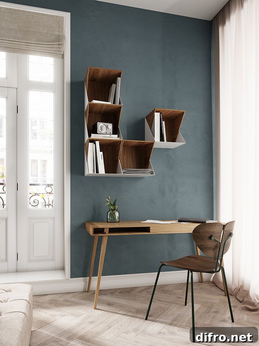 Moth chair in an interior setting