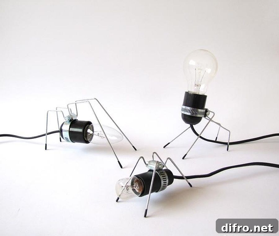 Bug light collection