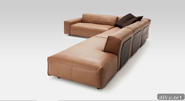 Rolf Benz MIO sectional with deep seats