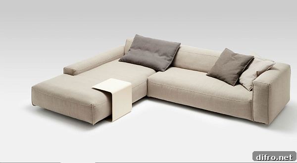 Rolf Benz MIO seating detail and arrangement