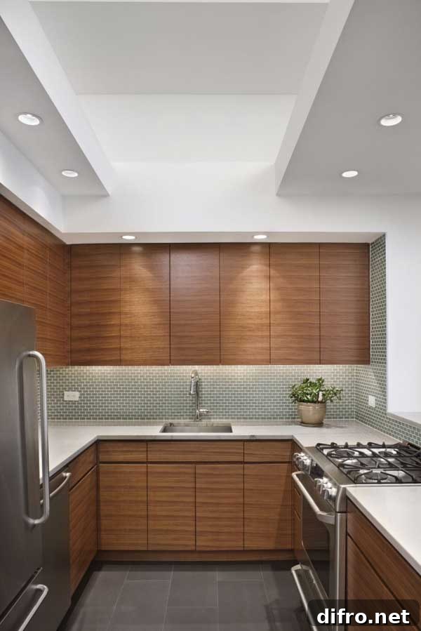 View of the kitchen at 130 Barrow Street