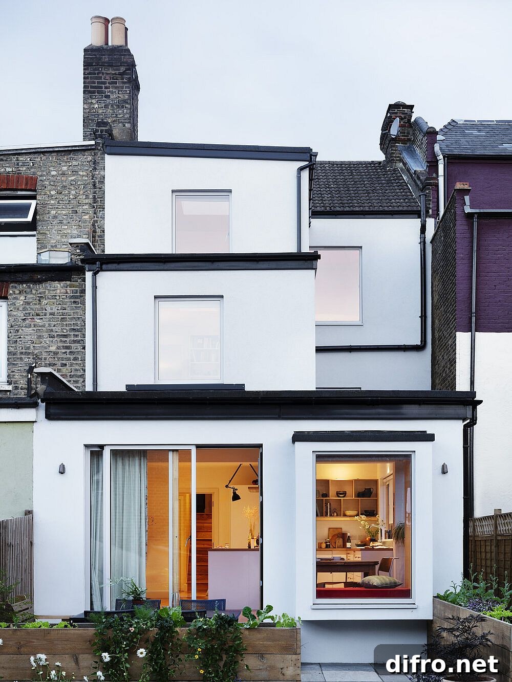 Gorgeous new extension and renovation of London home