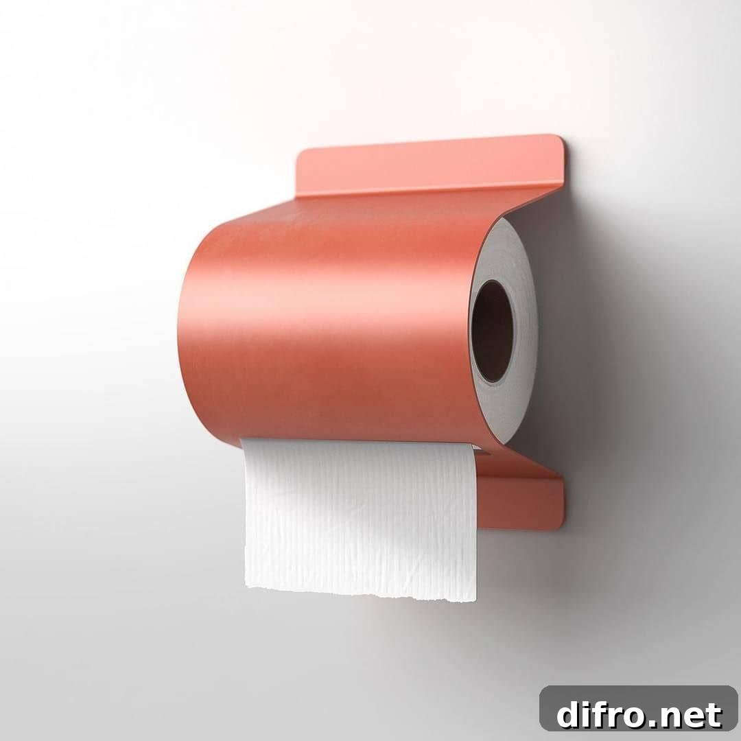 Toilet paper holder by Rinnai Style