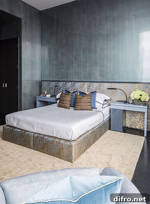Minimal bedroom in neutral hues