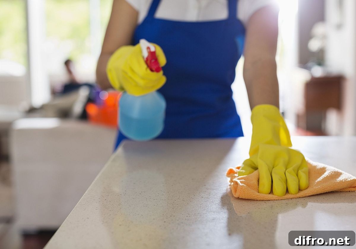 Keeping your kitchen clean is the first step to creating a pest-free environment