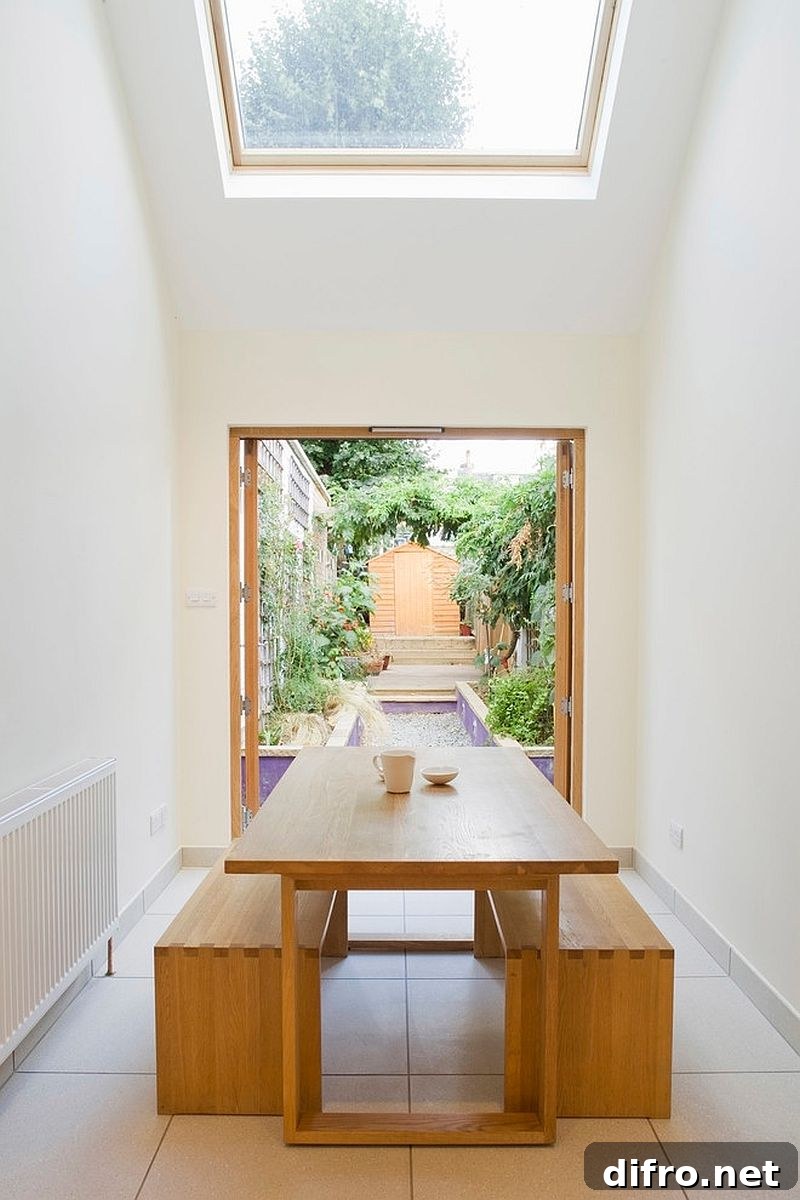 View of the outdoor space and garden