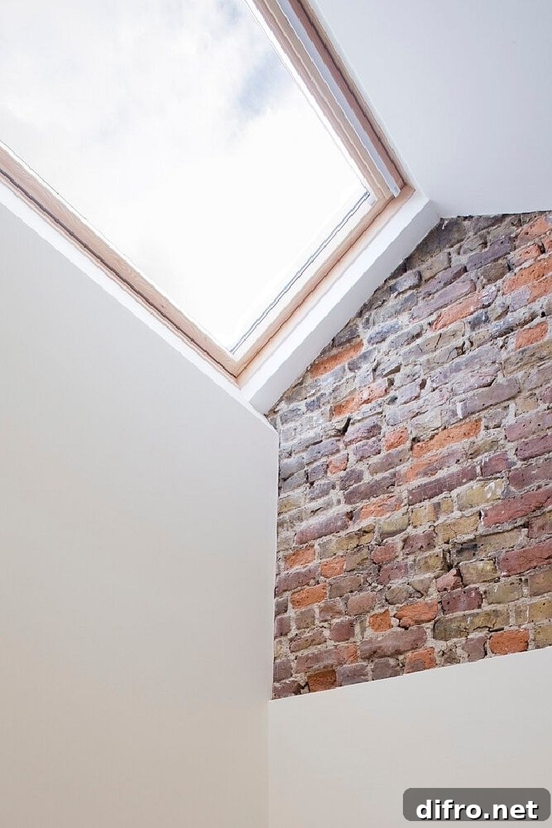 Staggered skylights