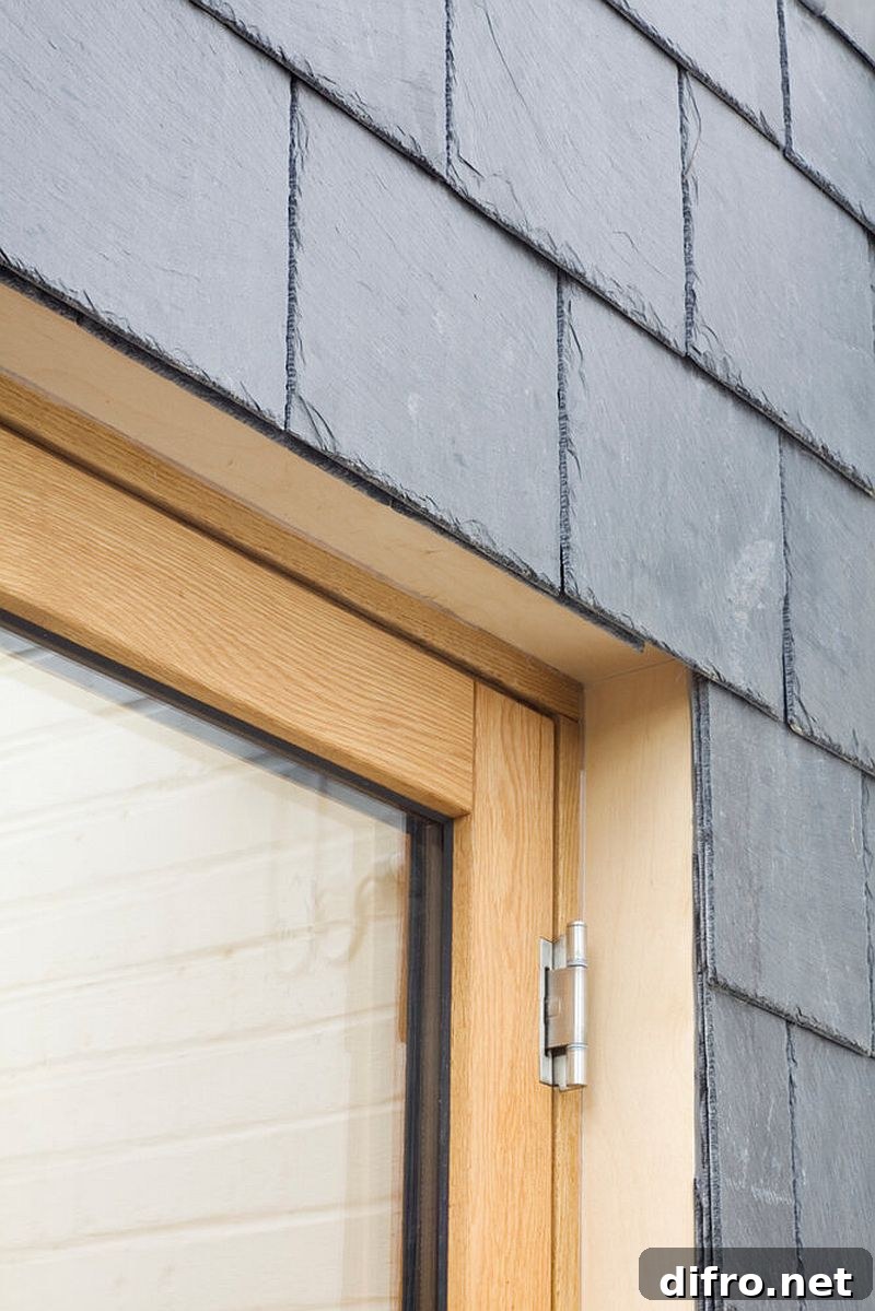 Closer look at the exterior in gray
