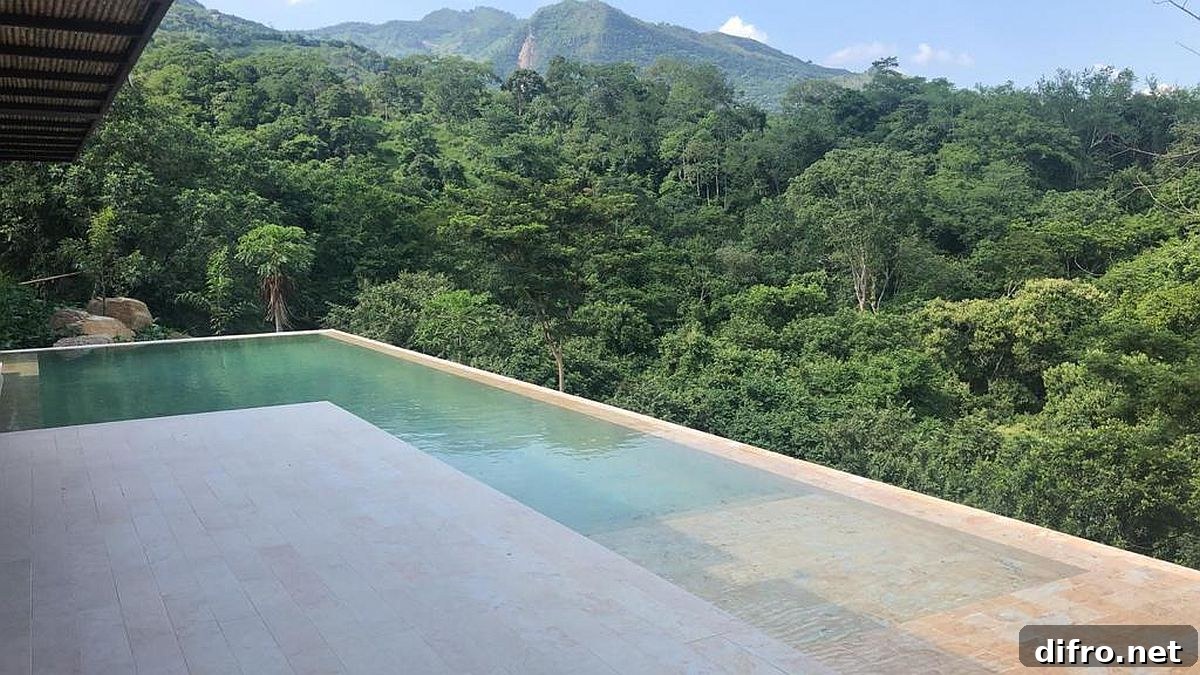 Breathtaking valley views await at this vacation home in Colombia